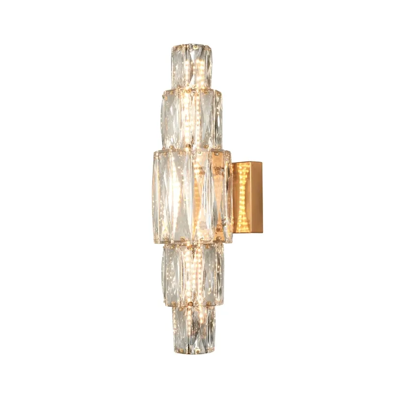 Luz LED de tocador de cristal moderna y contemporánea de 15 W
