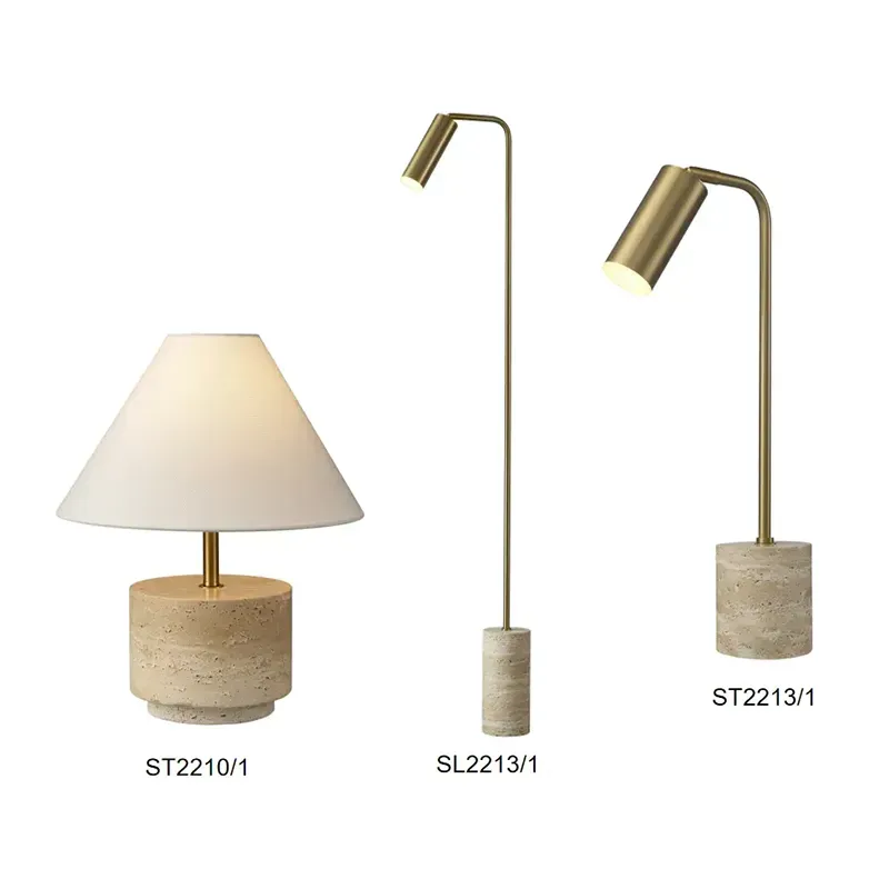 ¿Por qué la lámpara de pie de travertino se ha convertido en la mejor opción para el diseño de iluminación del hogar minimalista moderno?